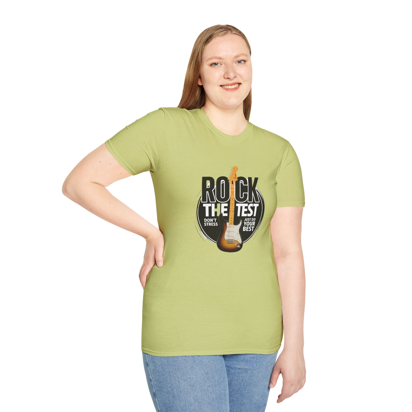 Motivational Rock the Test Unisex T-Shirt