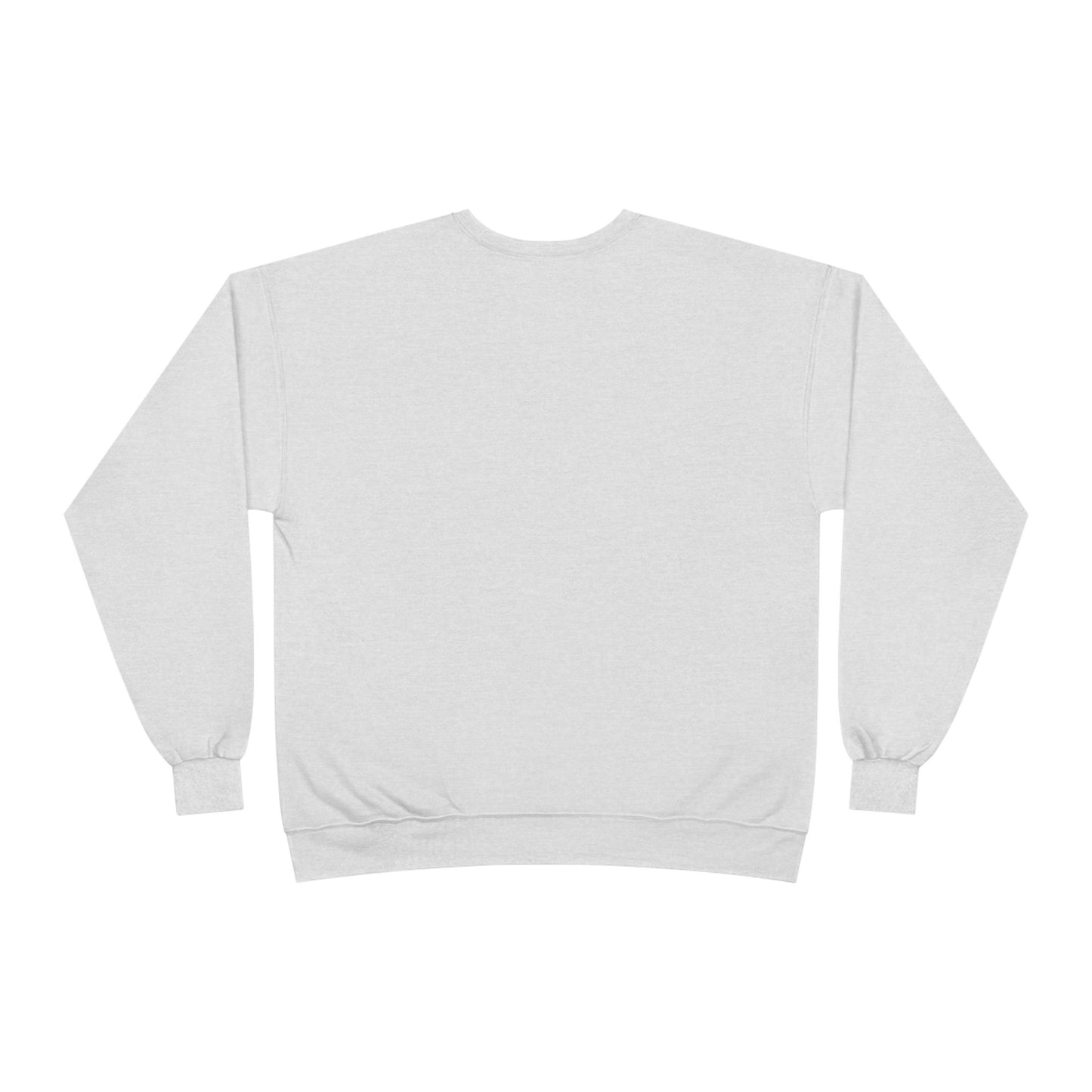 Sweatshirt: Rock the Test, Don't Stress - Eco-Friendly Unisex Crewneck