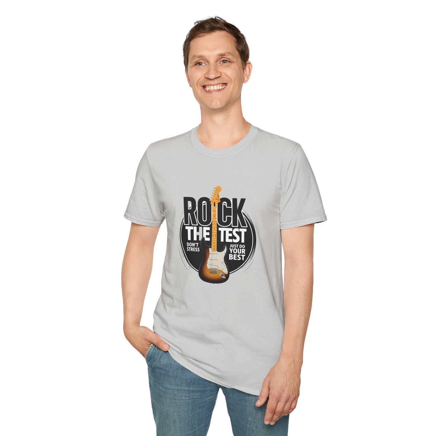Motivational Rock the Test Unisex T-Shirt