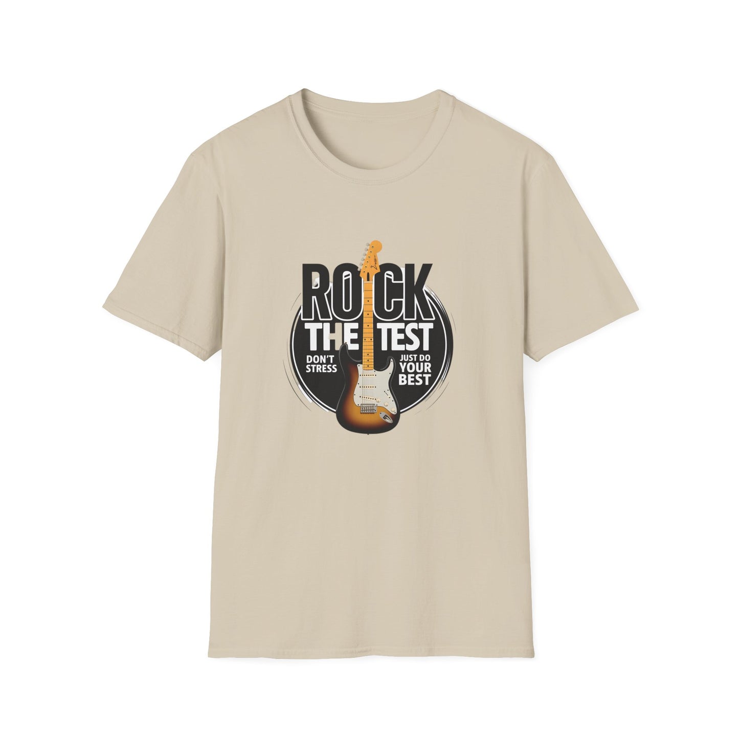 Motivational Rock the Test Unisex T-Shirt