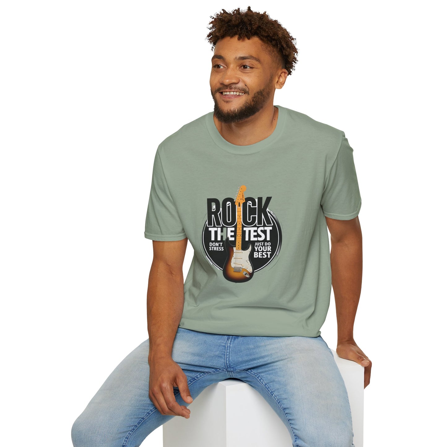 Motivational Rock the Test Unisex T-Shirt