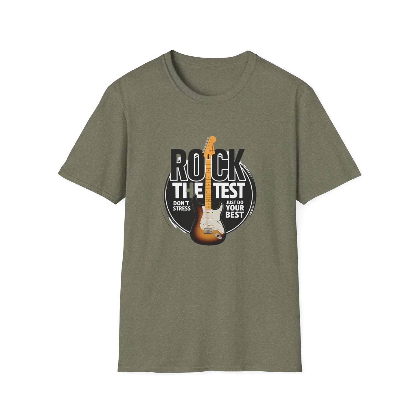 Motivational Rock the Test Unisex T-Shirt