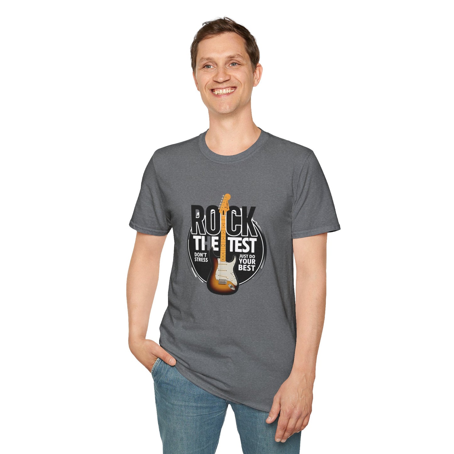 Motivational Rock the Test Unisex T-Shirt