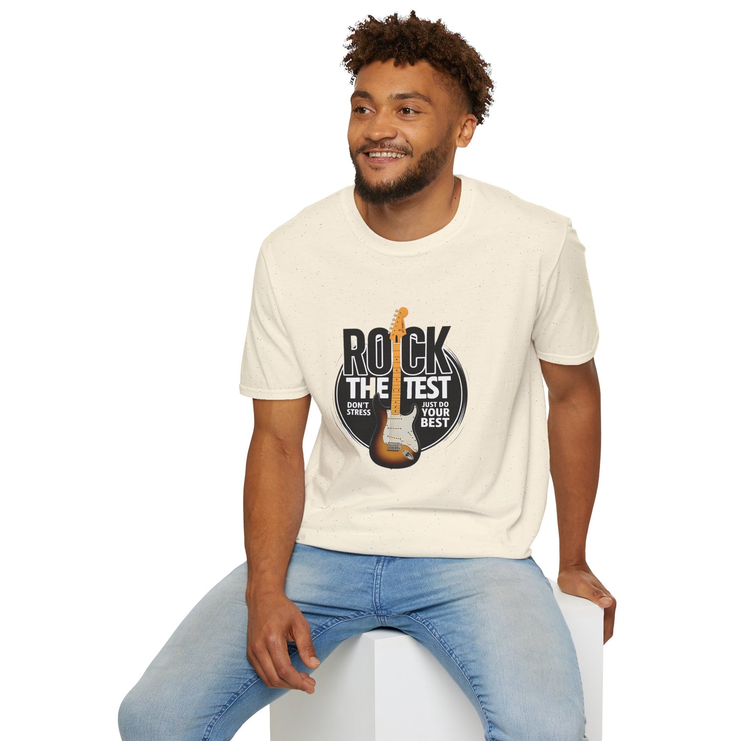Motivational Rock the Test Unisex T-Shirt