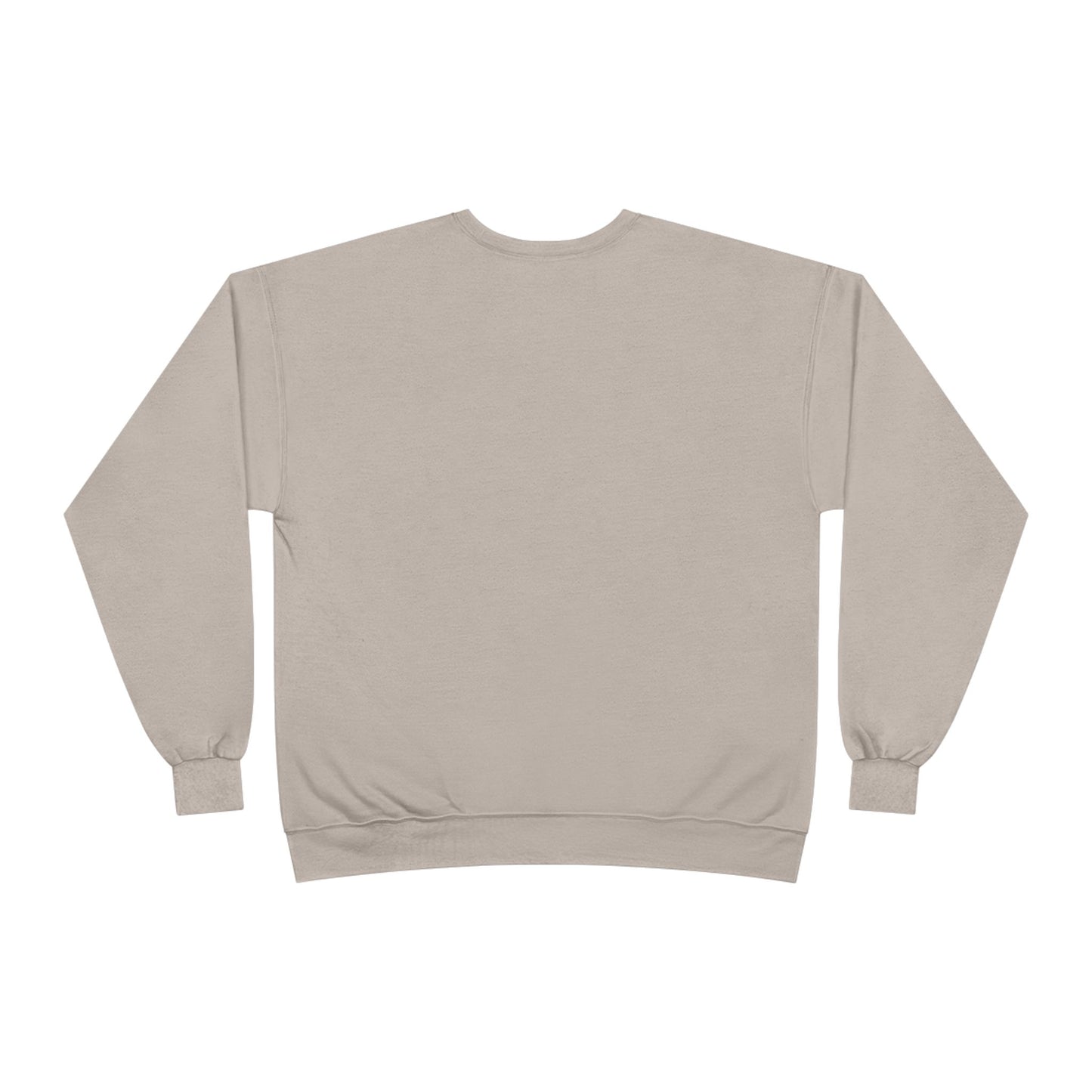Sweatshirt: Rock the Test, Don't Stress - Eco-Friendly Unisex Crewneck