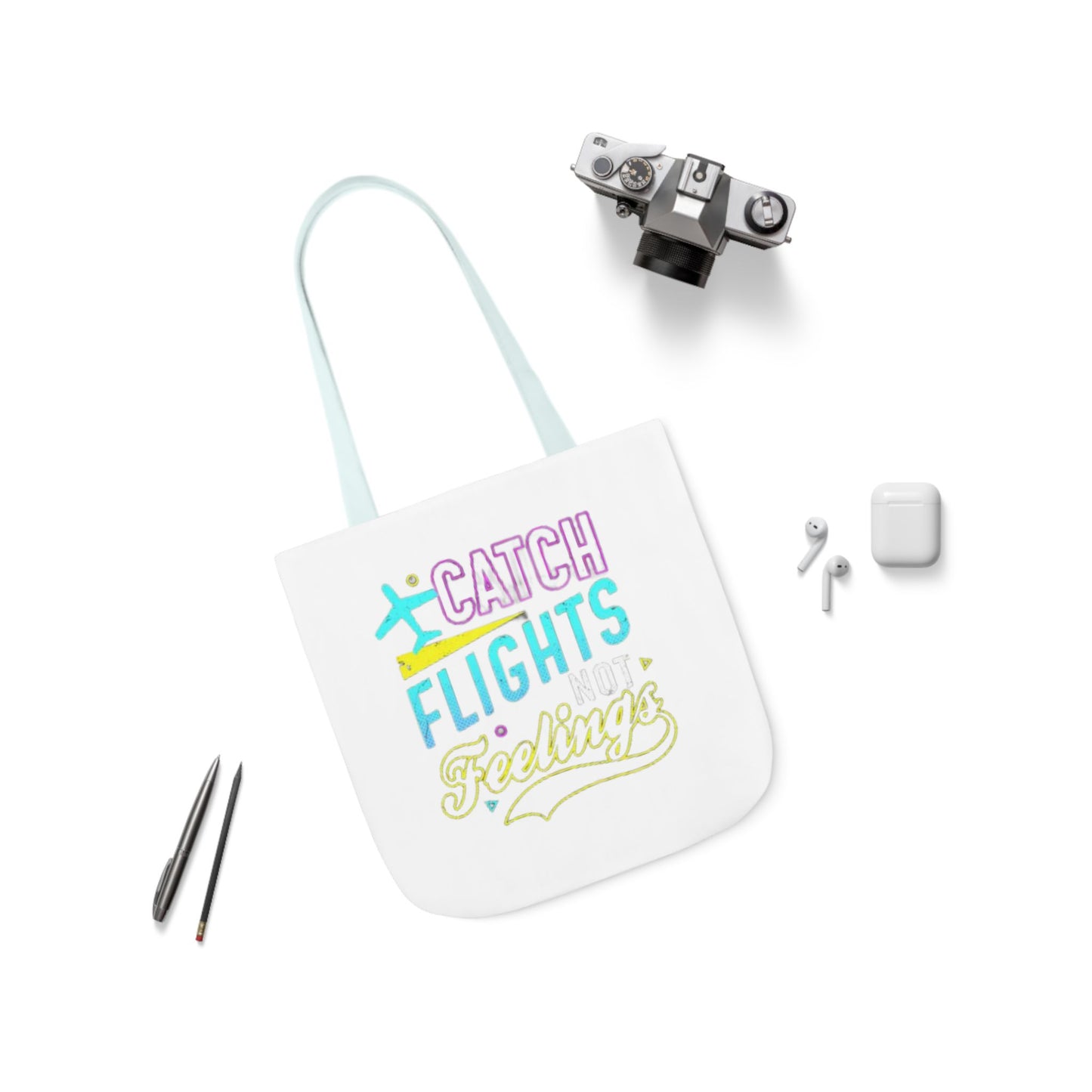 Catch Feelings Canvas Tote Bag