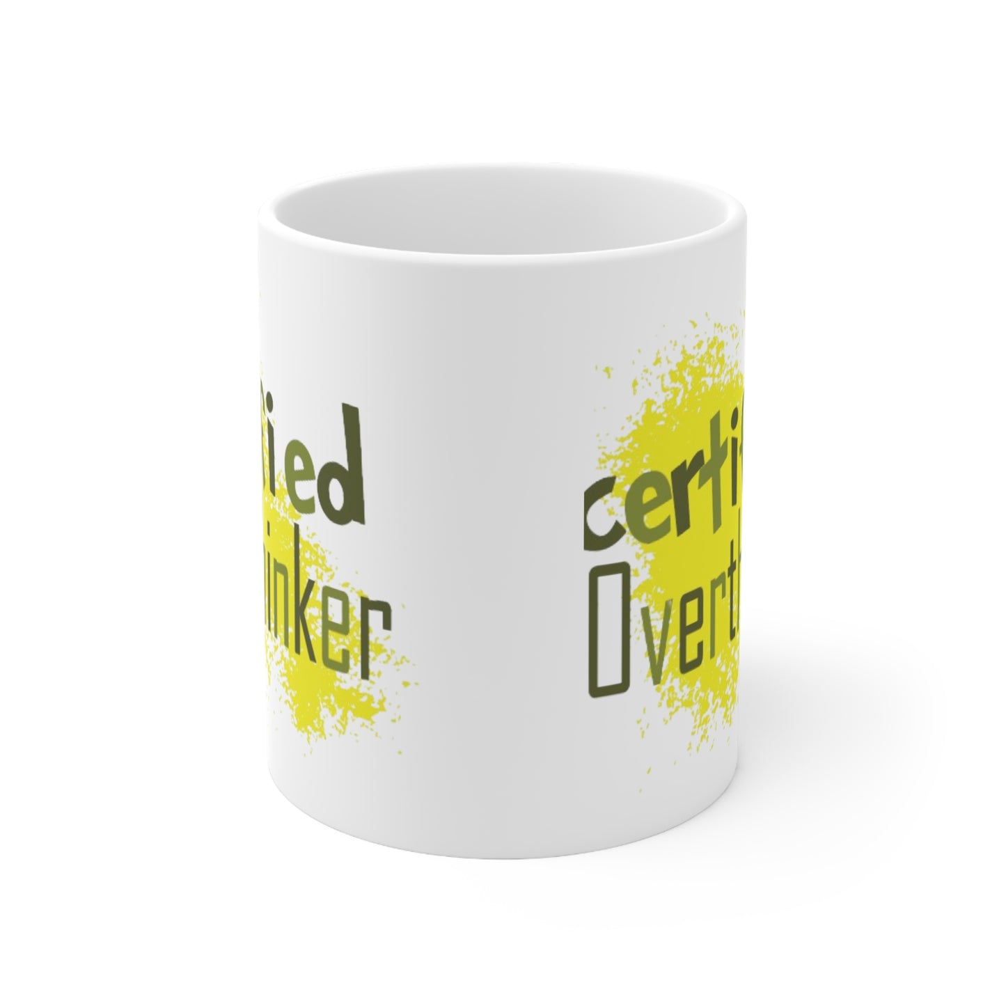 Mug - Certified Overthinker Coffee Cup