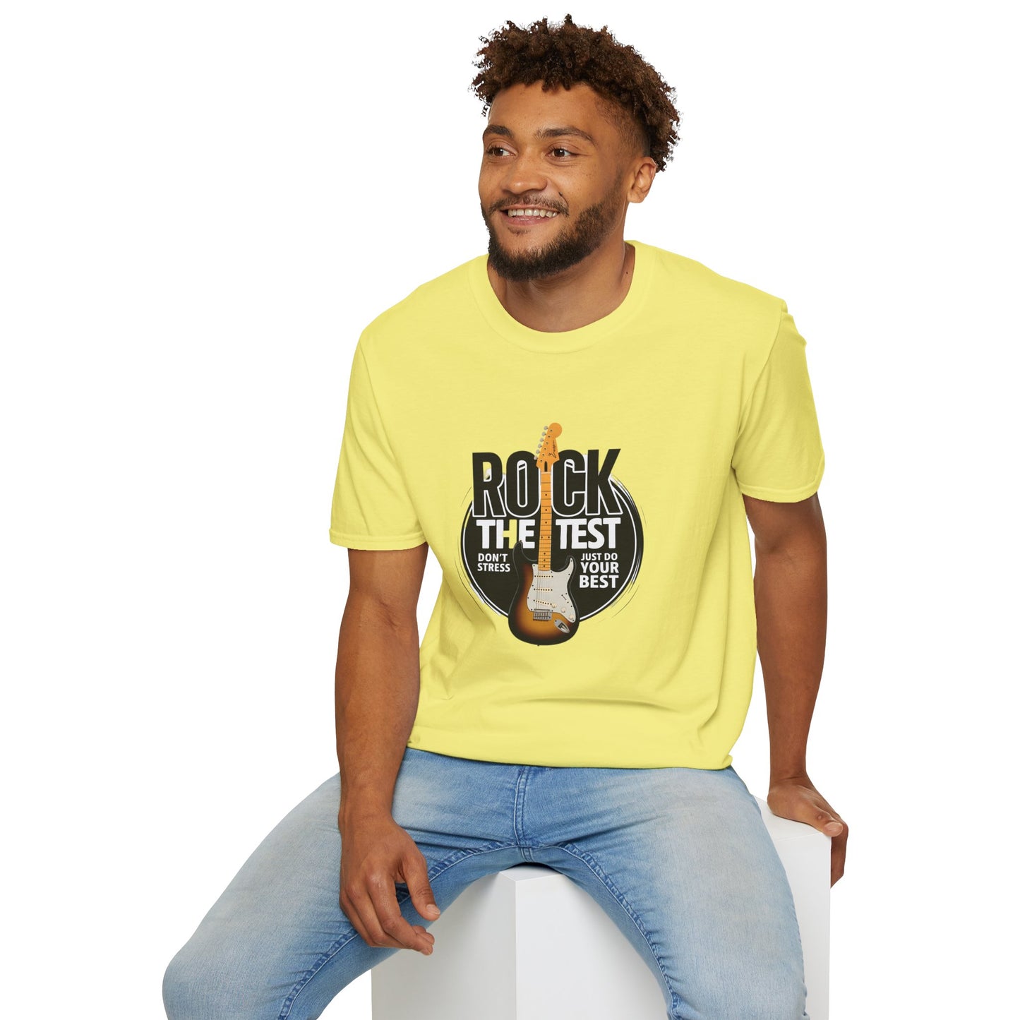 Motivational Rock the Test Unisex T-Shirt
