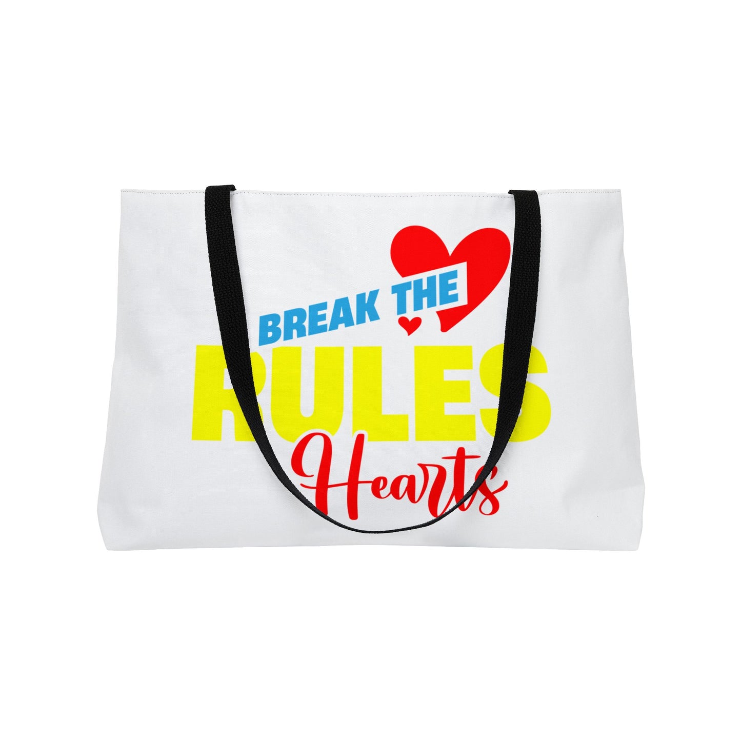 Tote Bag Break the rules Hearts