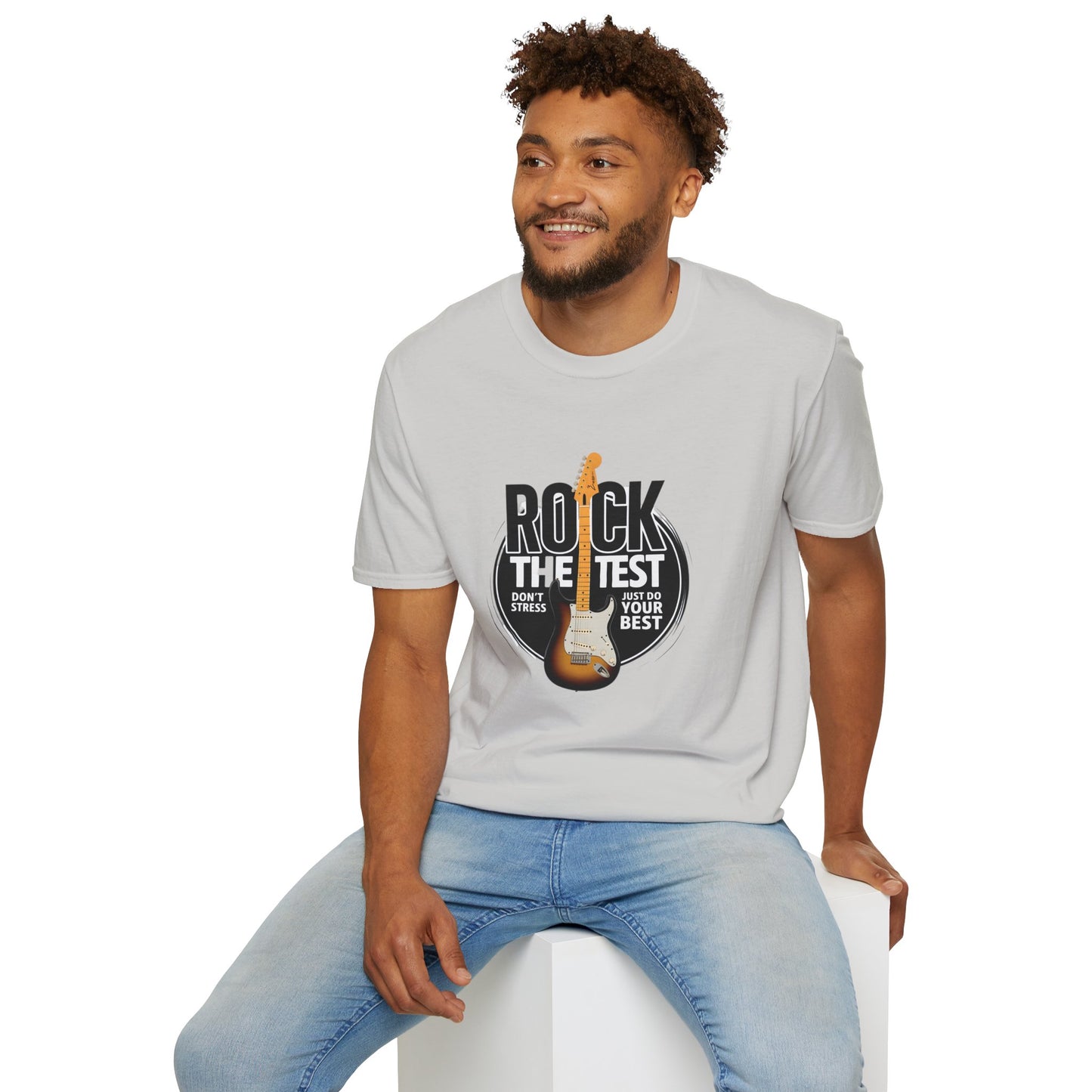 Motivational Rock the Test Unisex T-Shirt