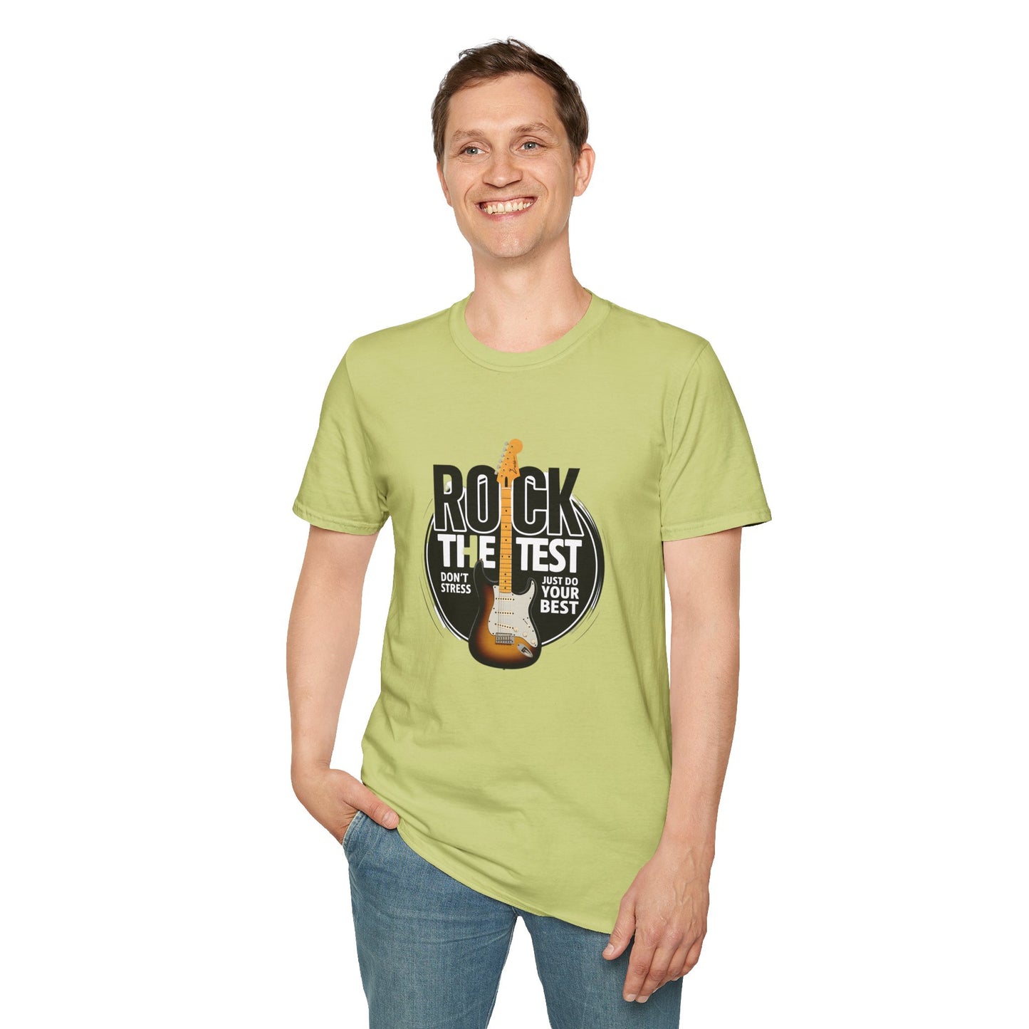 Motivational Rock the Test Unisex T-Shirt