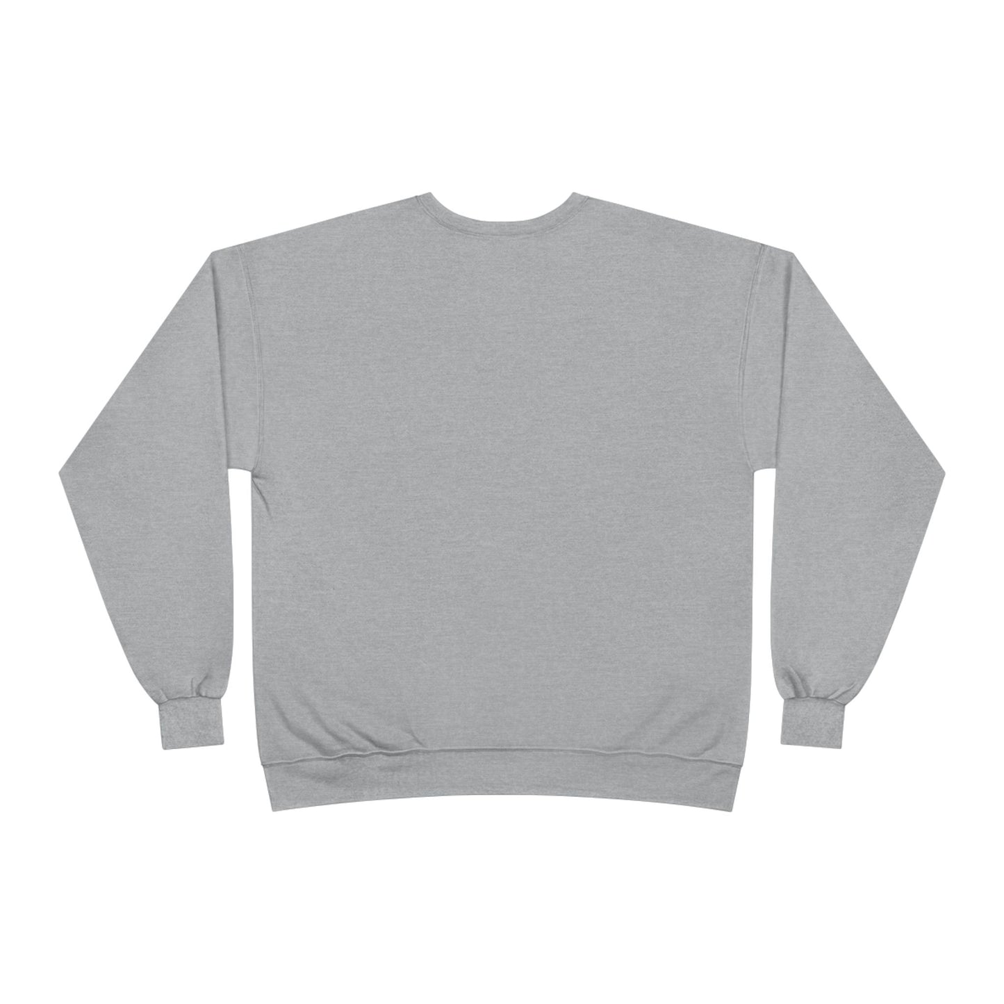 Sweatshirt: Rock the Test, Don't Stress - Eco-Friendly Unisex Crewneck