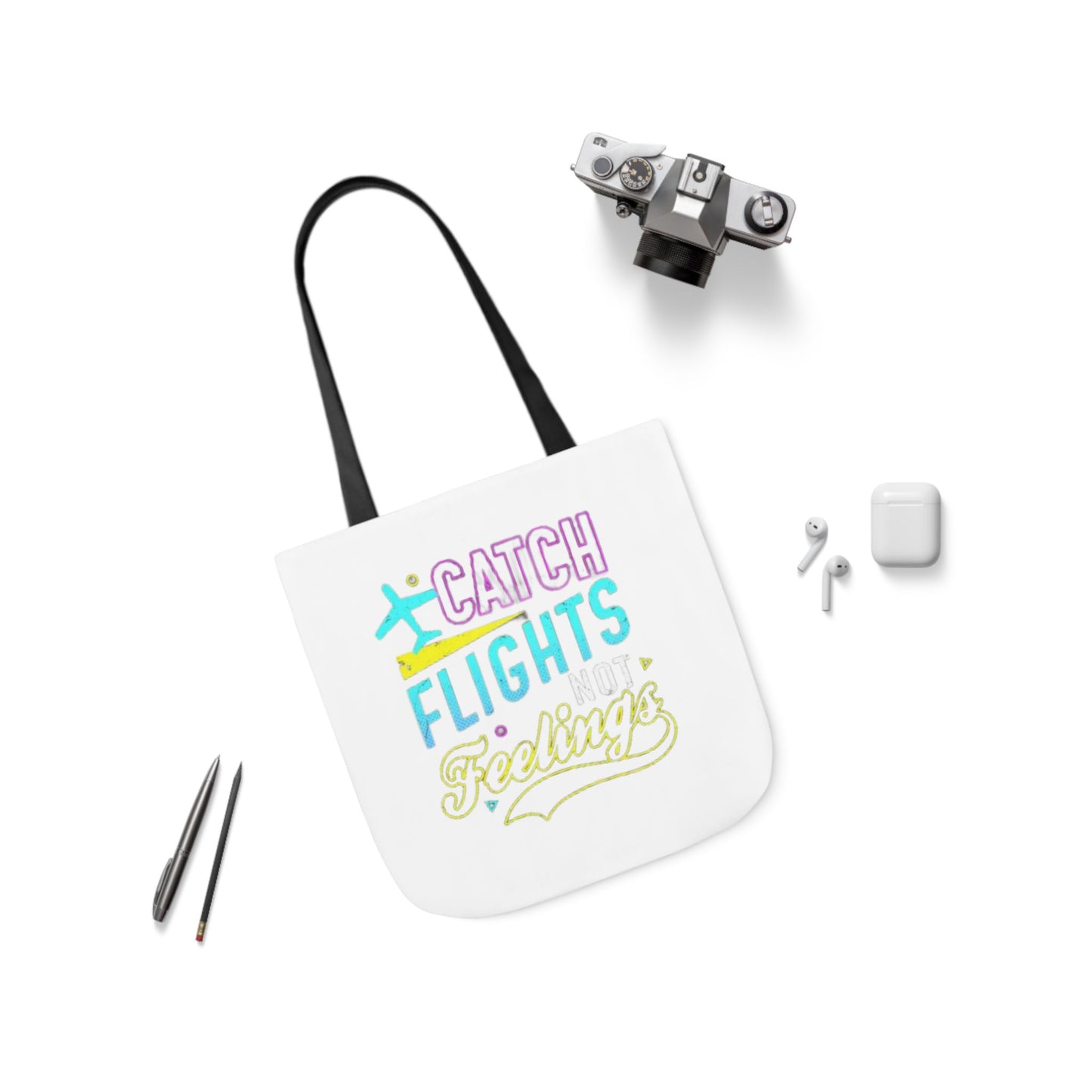 Catch Feelings Canvas Tote Bag