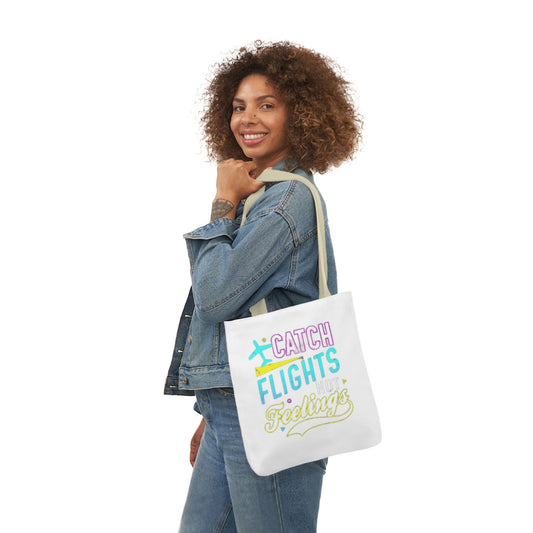 Catch Feelings Canvas Tote Bag