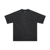 Men's Retro Washed Cotton T-Shirt - Short Sleeve Loose Fit Fashion Brand