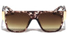 Men'S SUNGLASSES DESIGNER SQUARE RETRO GOLD FRAME SHADES HIP HOP STYLE FASHION