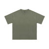 Men's Retro Washed Cotton T-Shirt - Short Sleeve Loose Fit Fashion Brand