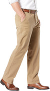 Men's Classic Fit Smart 360 FLEX Khaki Pants for Workdays (Standard and Big & Tall Sizes Available)