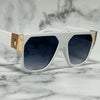 Men'S SUNGLASSES DESIGNER SQUARE RETRO GOLD FRAME SHADES HIP HOP STYLE FASHION