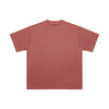 Men's Retro Washed Cotton T-Shirt - Short Sleeve Loose Fit Fashion Brand